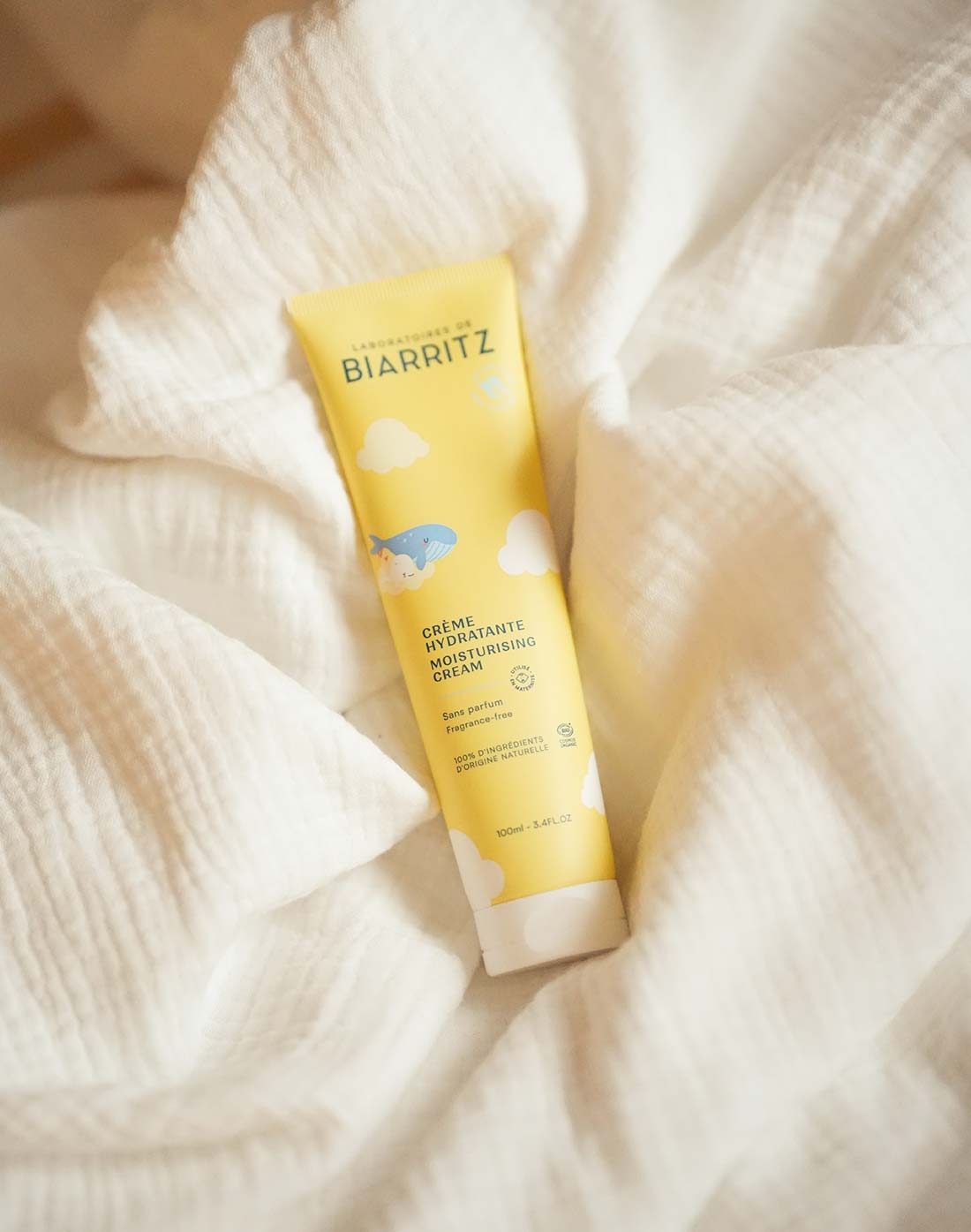 Crème hydratante bébé