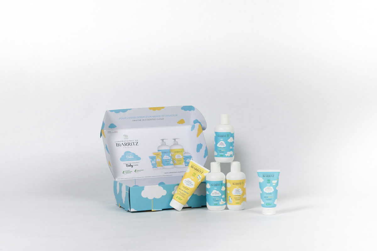 Coffret Naissance Certifie Bio Laboratoires De Biarritz
