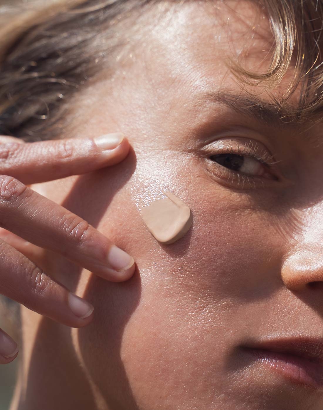 Crème solaire teintée SPF50
