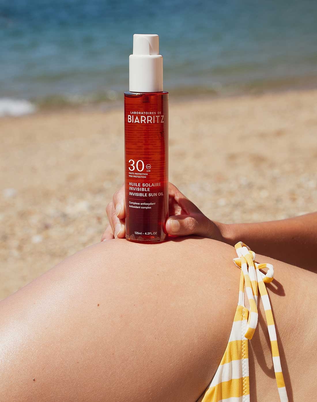 Huile solaire invisible SPF30