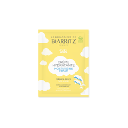 Échantillon crème hydratante bébé