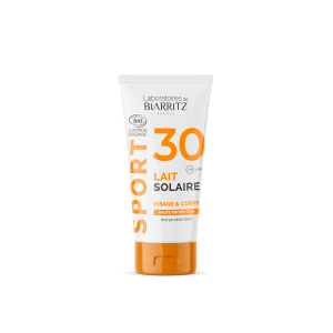 Lait Solaire SPF30 certifié Bio - Sport - Voyage