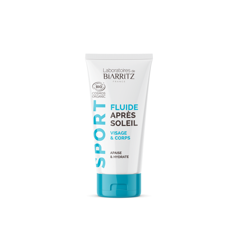 Fluide après-soleil certifié bio - Sport - Voyage
