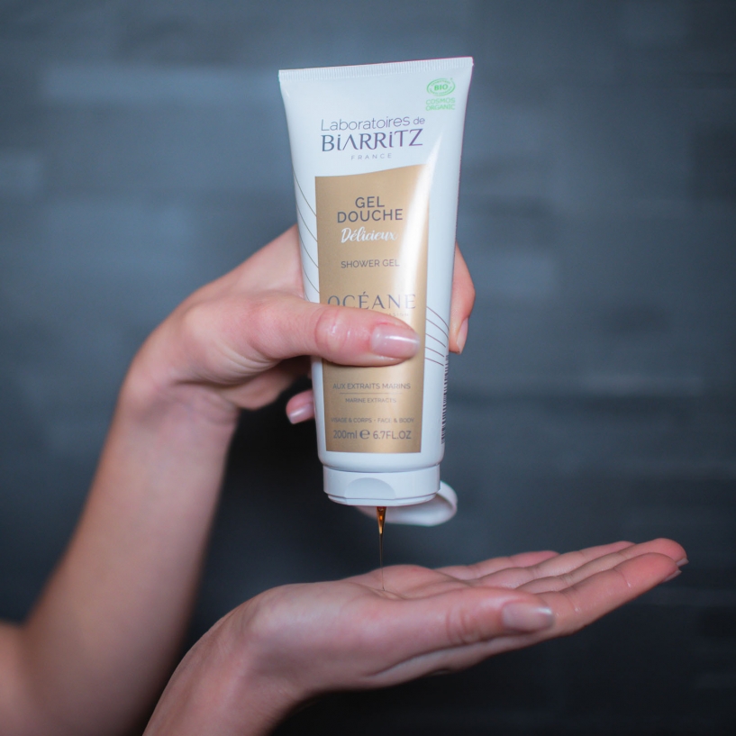 gel douche bio