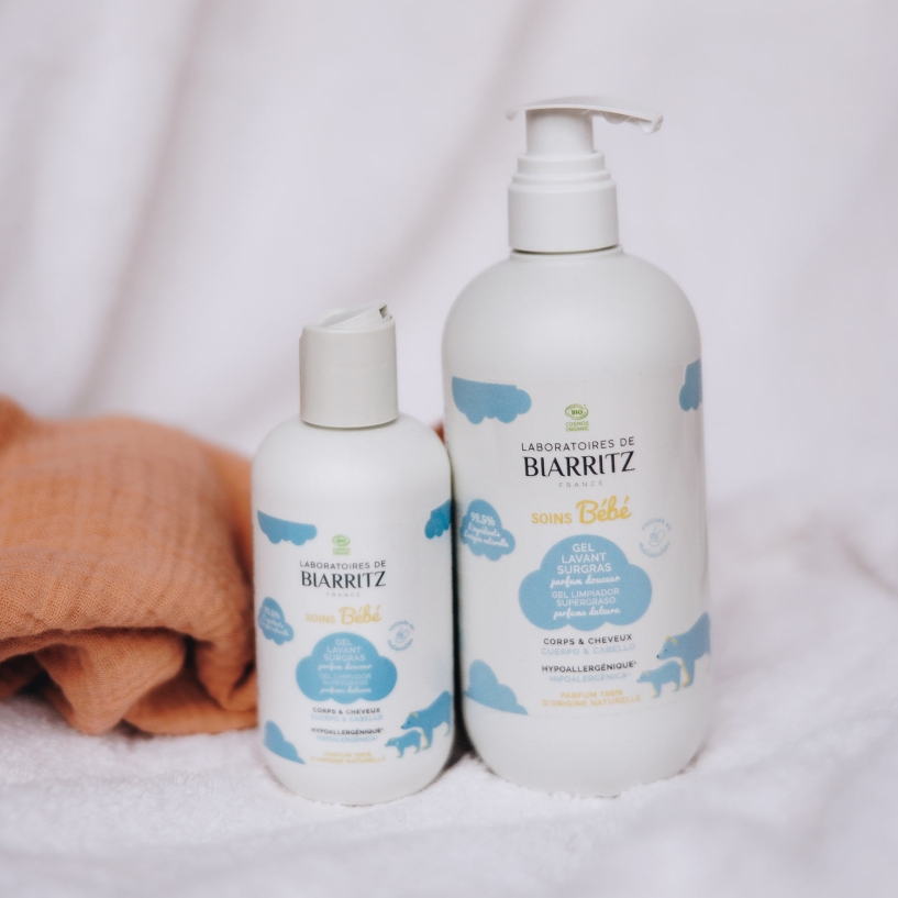 gel lavant bébé