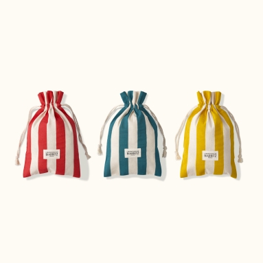 Pochon en coton 100% recyclé - Laboratoires de Biarritz