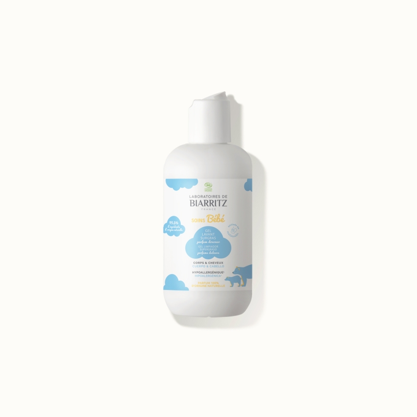 gel douche bebe