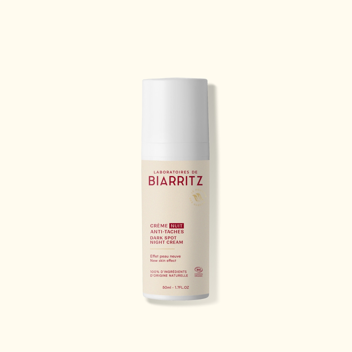 Crème De Nuit éclaircissante Bismid 3 Days - Anti-taches, SPF 15 - 30 Ml