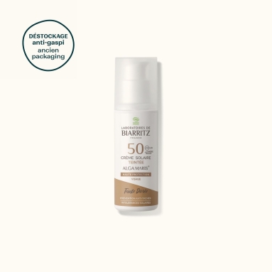 Crème solaire teintée SPF50...