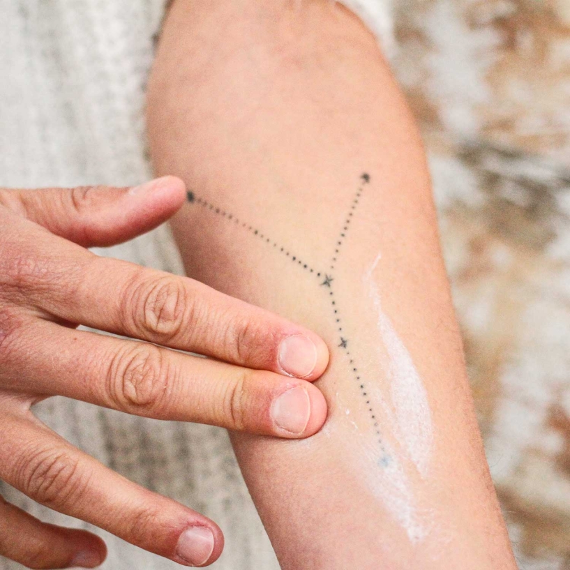 crème après tatouage