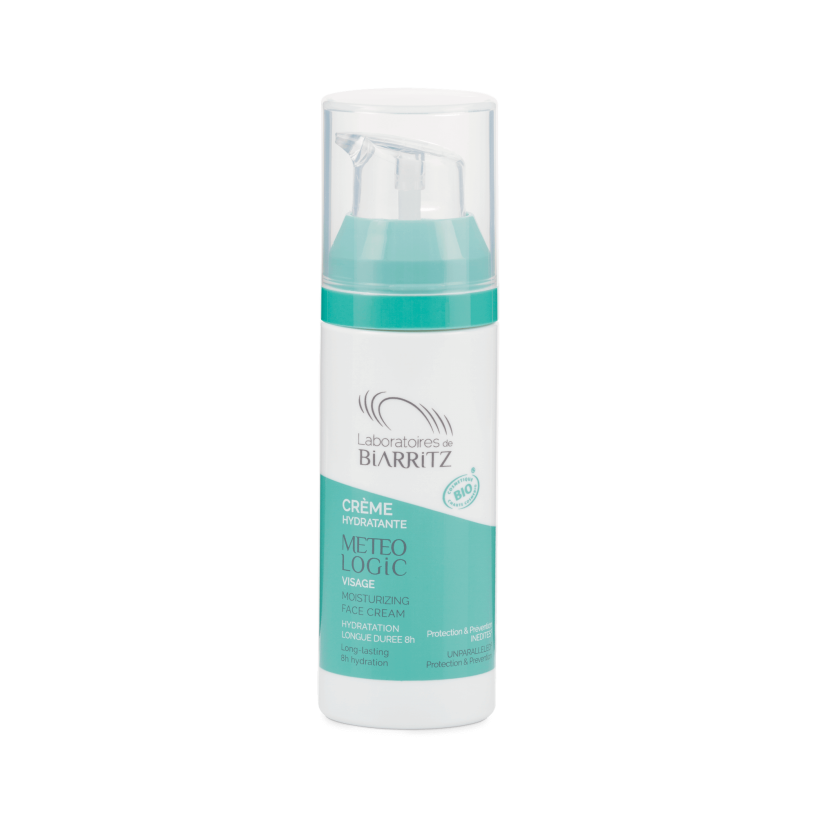 Crème hydratante Visage certifiée Bio