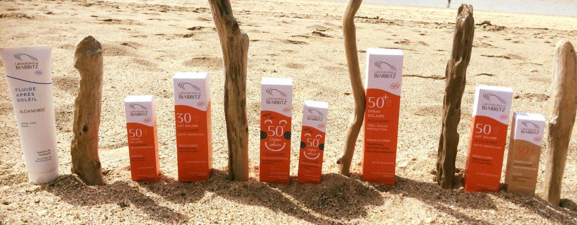 sunscreen range