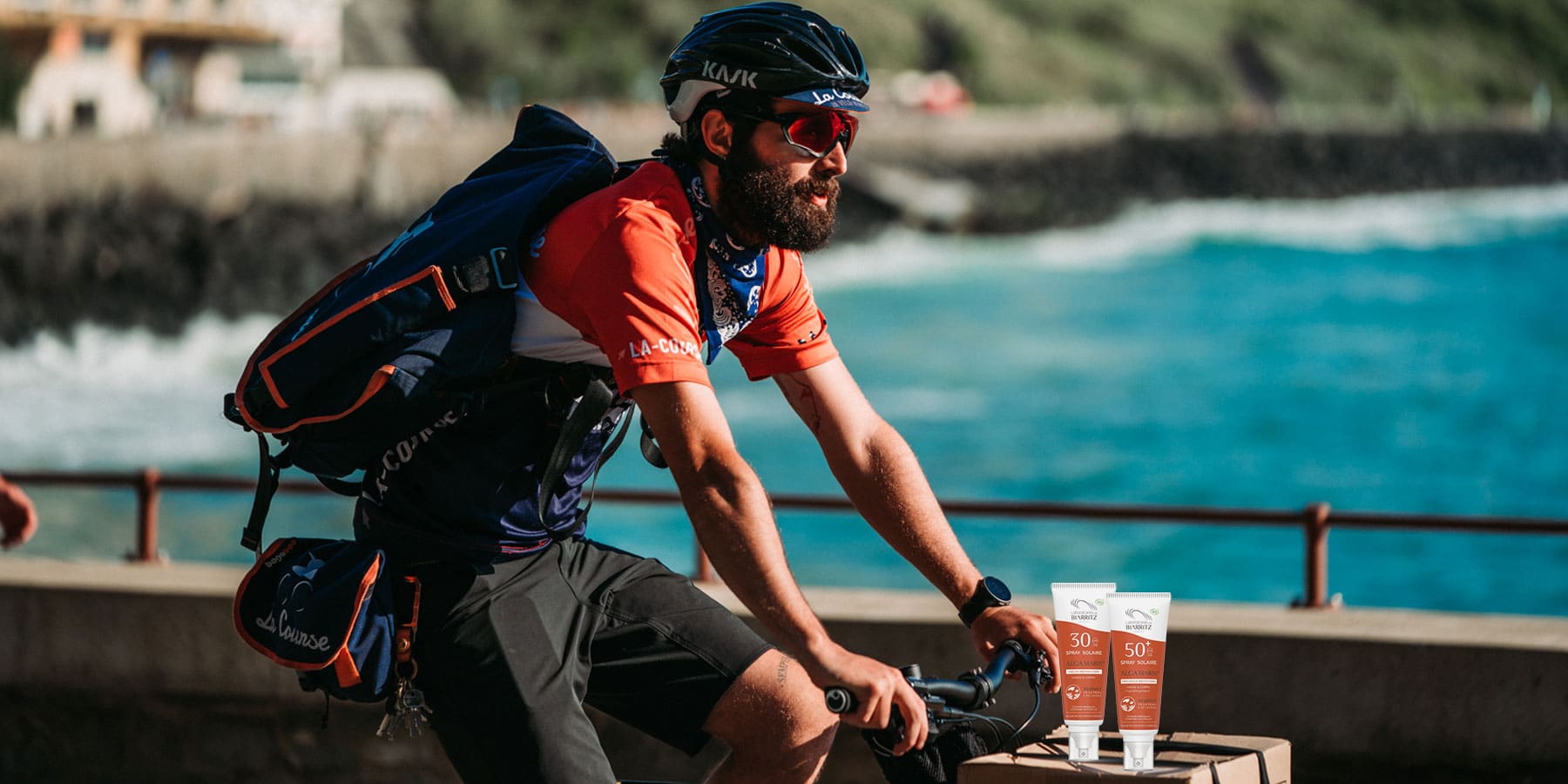 Cream & Go, la livraison de crèmes solaires à la plage !