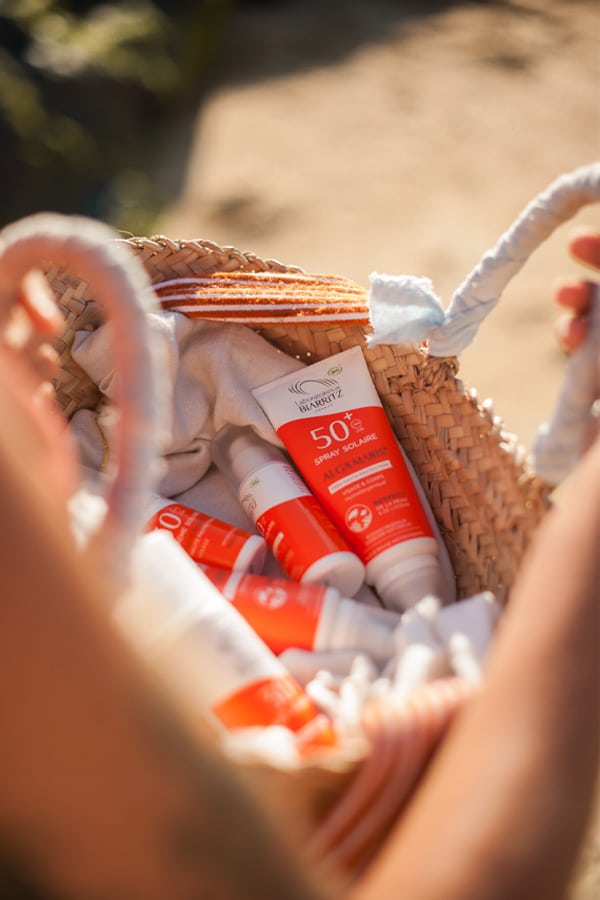 Certified organic suncare