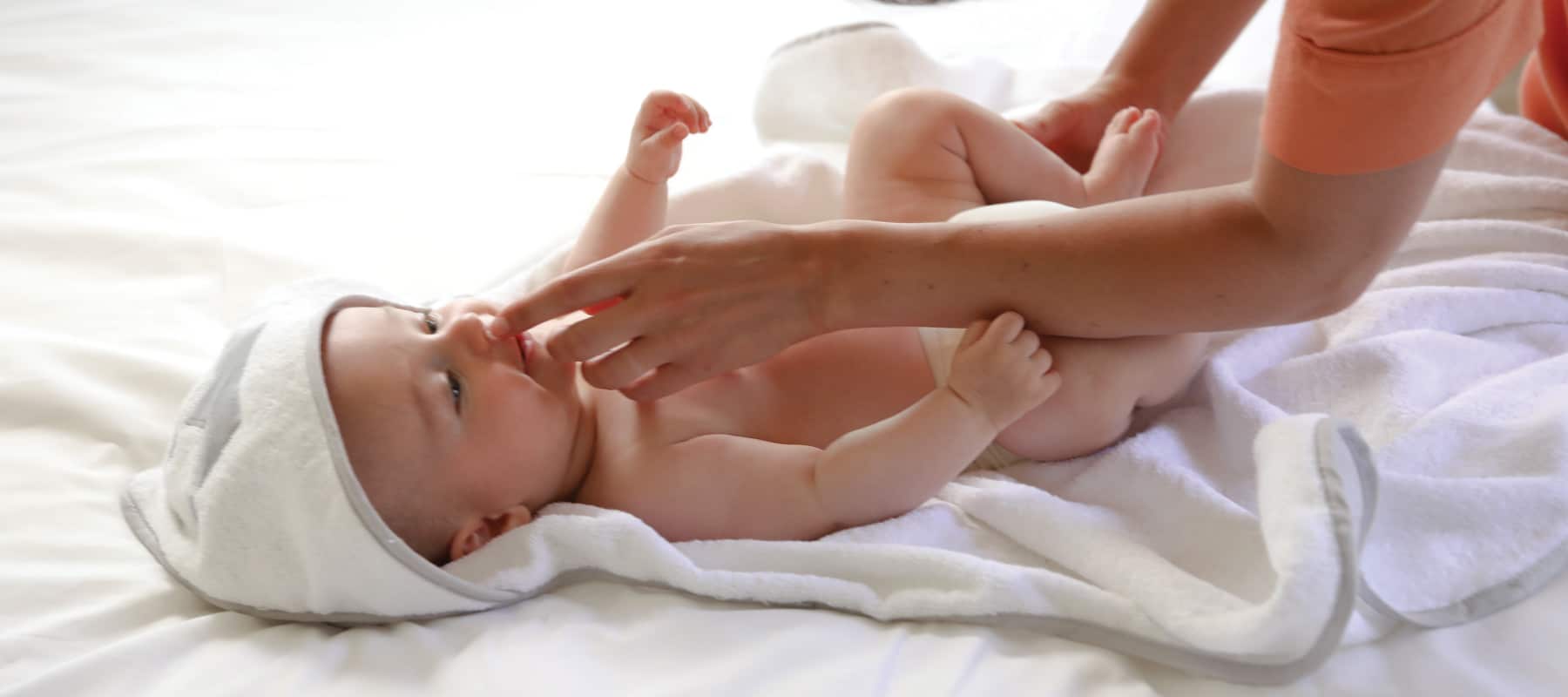 Que faire quand bébé souffre de rougeurs du siège ?