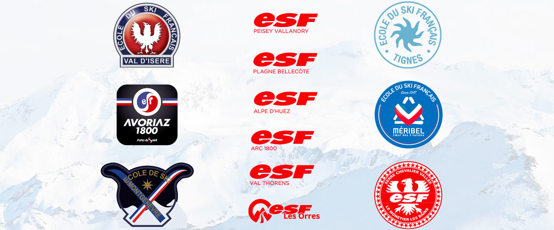logo stations ESF partenaires