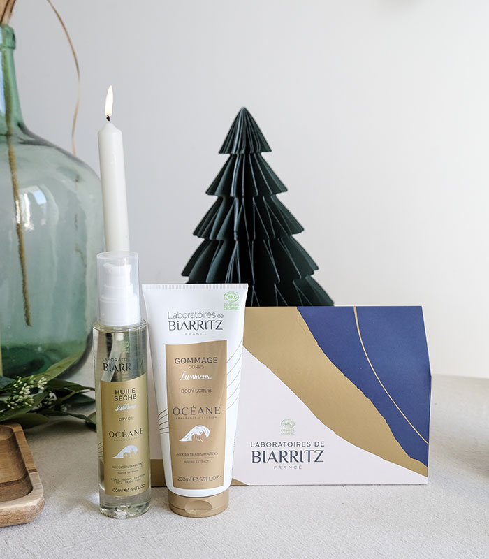 Duo de produits de la gamme Océane des Laboratoires de Biarritz