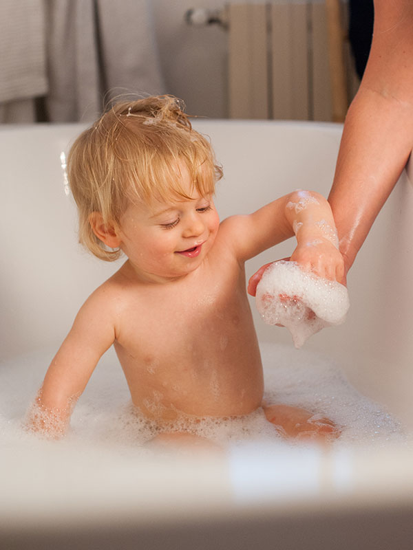 Pour le bain de bébé