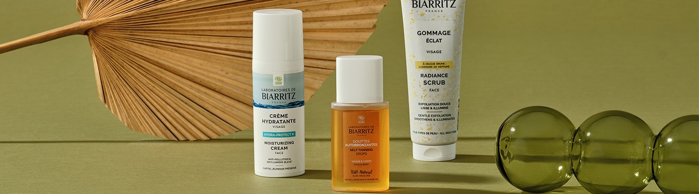Duo, trio and organic skincare kits - Laboratoire de Biarritz