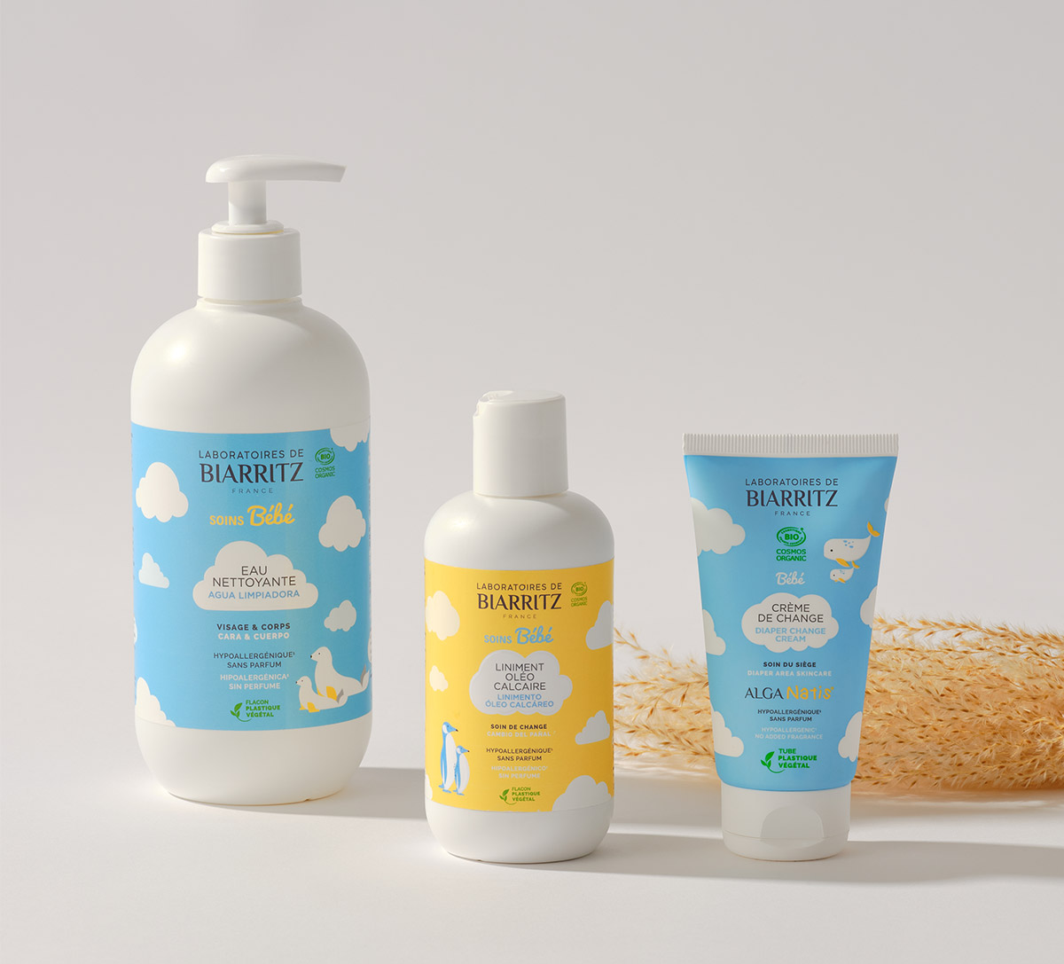 Liniment bébé certifié bio 100% naturel - Laboratoires de Biarritz