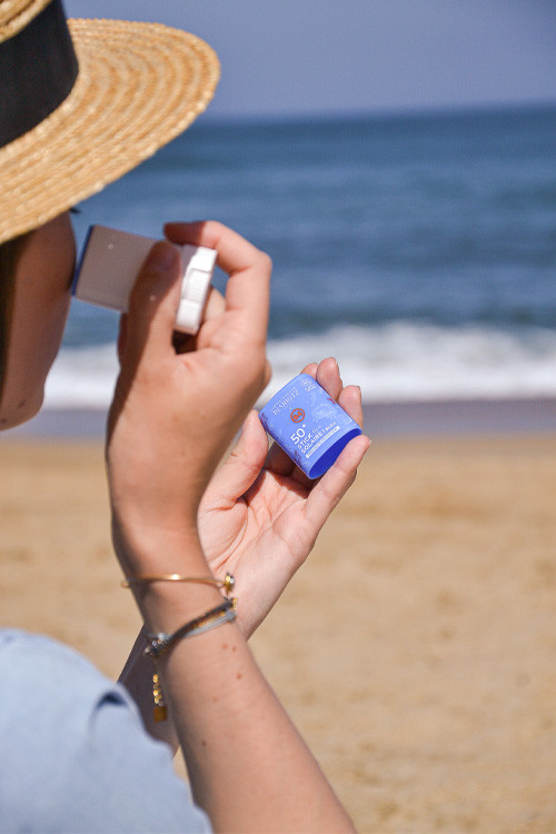 Stick Solaire Bleu SPF50+ certifié Bio X 64
