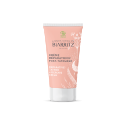 Crème solaire teintée claire dorée Algamaris certifiée bio