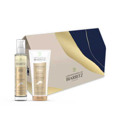 Crème solaire teintée claire dorée Algamaris certifiée bio