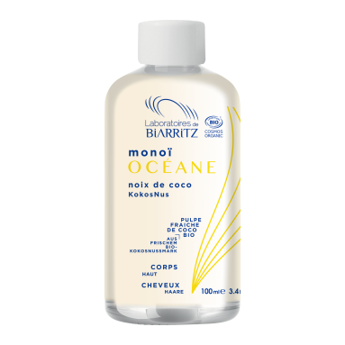 Crème solaire teintée claire dorée Algamaris certifiée bio