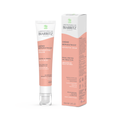 Crème solaire teintée claire dorée Algamaris certifiée bio