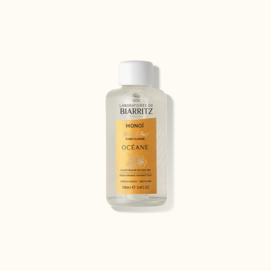 Crème solaire teintée claire dorée Algamaris certifiée bio