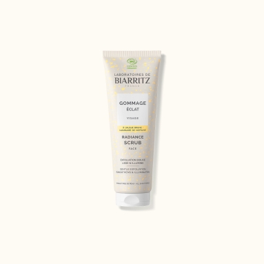 Crème solaire teintée claire dorée Algamaris certifiée bio