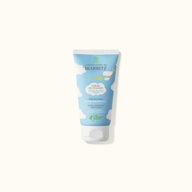 Crème solaire teintée claire dorée Algamaris certifiée bio