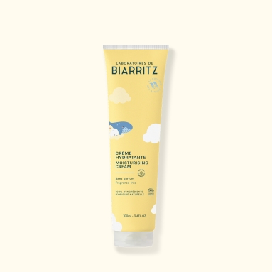 Crème solaire teintée claire dorée Algamaris certifiée bio