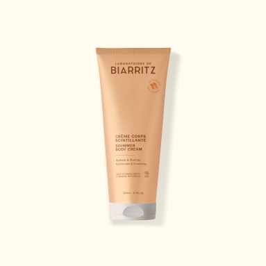 Crème solaire teintée claire dorée Algamaris certifiée bio