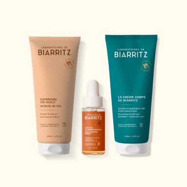 Crème solaire teintée claire dorée Algamaris certifiée bio