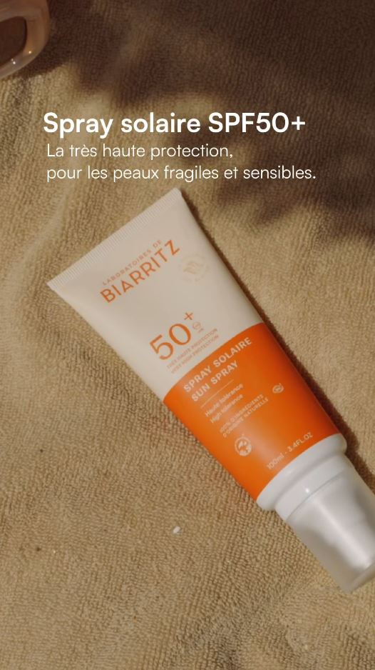Sonnencreme Körperspray LSF 50+ – Leichter Schutz Für Gesicht & Körper, Wasserfest